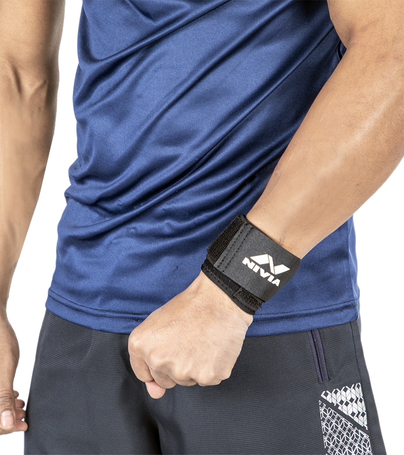 NIVIA Orthopedic Wrist Support Adjustable Muscle Support Band