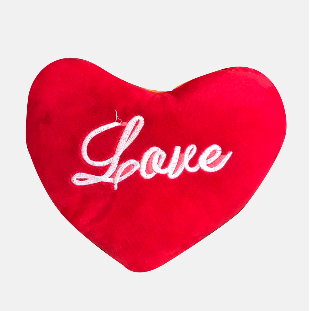 Red Heart Pillow