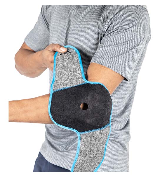 NIVIA 'Orthopedic' Elbow With Velcro Adjustable Muscle Support Band