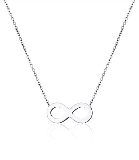 Stainless Steel Infinity Pendant MR053P