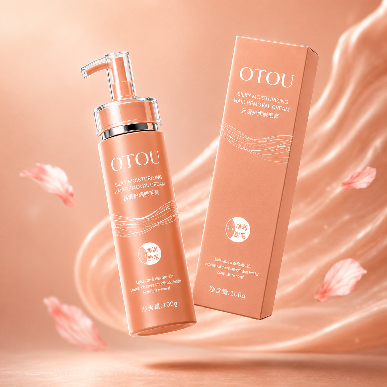 OTОU Silky Moisturizing Hair Removal Cream