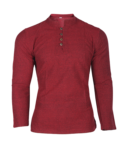 Kurta Button Style T-shirt For Men