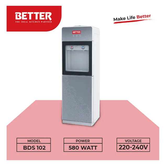 Better Purell Standing(Double Glass Door) Water Dispenser