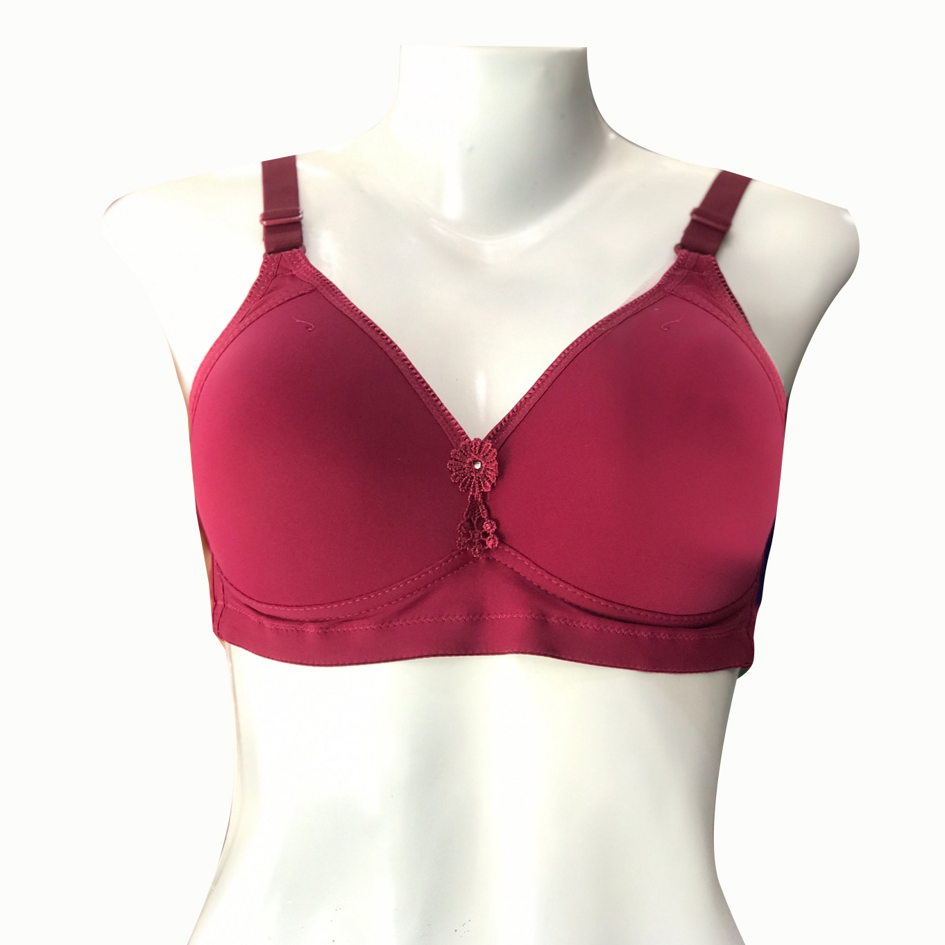 Plain padded Bra