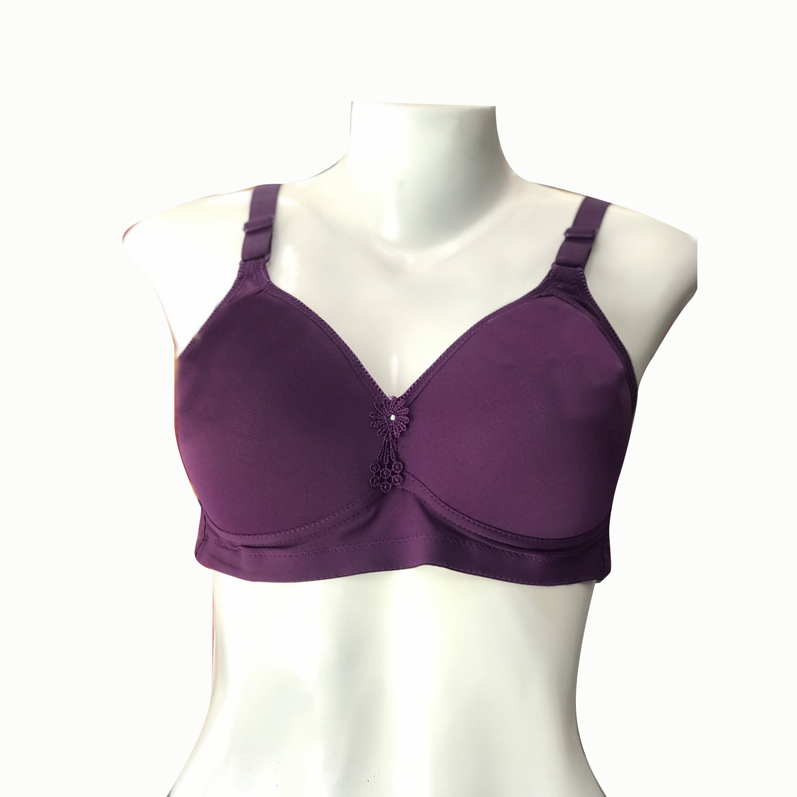 Plain padded Bra